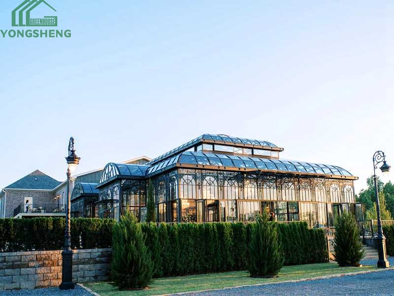 Victorian greenhouse, greenhouse wedding venue, Victorian style greenhouse